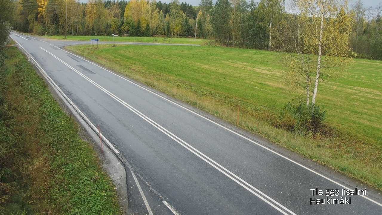 Weather Camera Image Väg 573 Iidensalmi, Haukimäki, Iisalmi, Pohjois-Savo