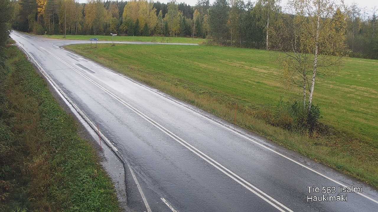 Weather Camera Image Väg 573 Iidensalmi, Haukimäki, Iisalmi, Pohjois-Savo