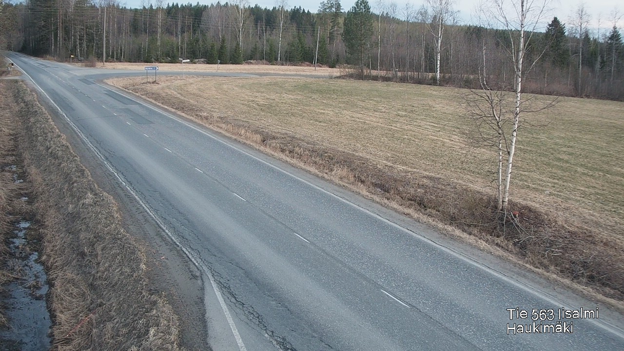 Weather Camera Image Road 573 Iisalmi, Haukimäki, Iisalmi, Pohjois-Savo