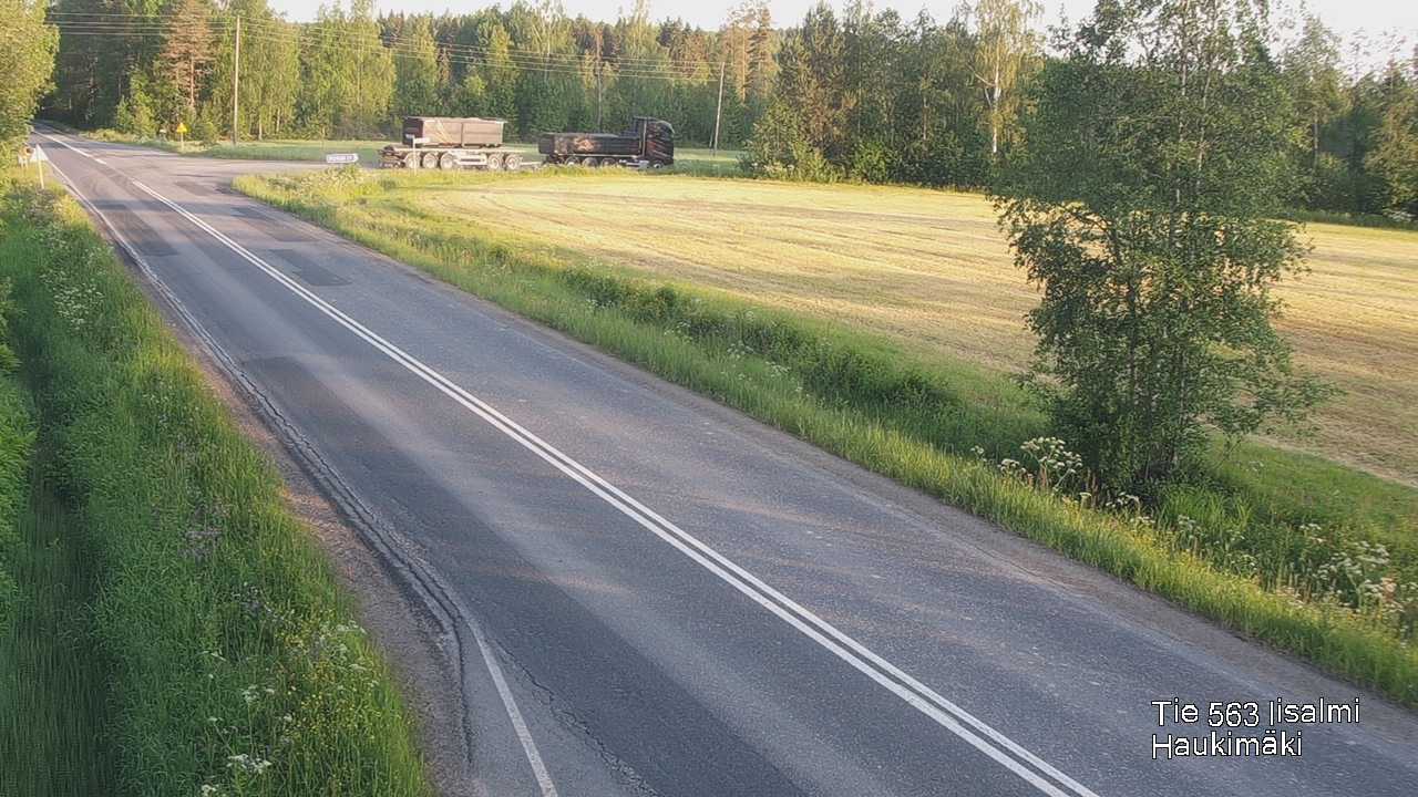 Weather Camera Image Road 573 Iisalmi, Haukimäki, Iisalmi, Pohjois-Savo