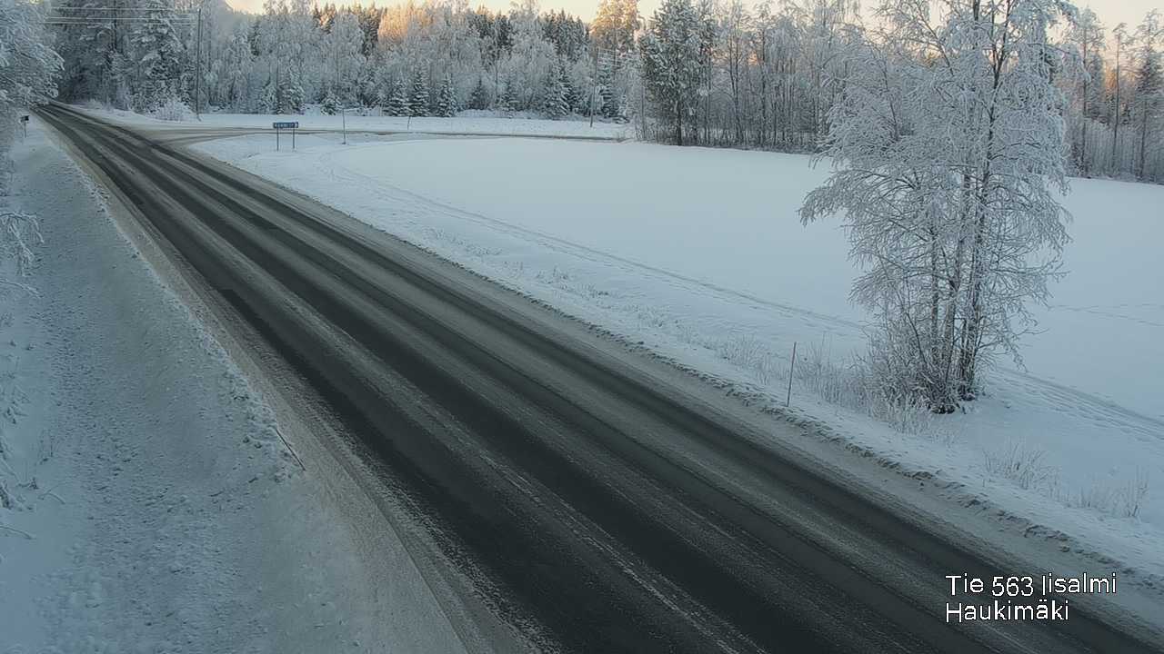 Weather Camera Image Road 573 Iisalmi, Haukimäki, Iisalmi, Pohjois-Savo
