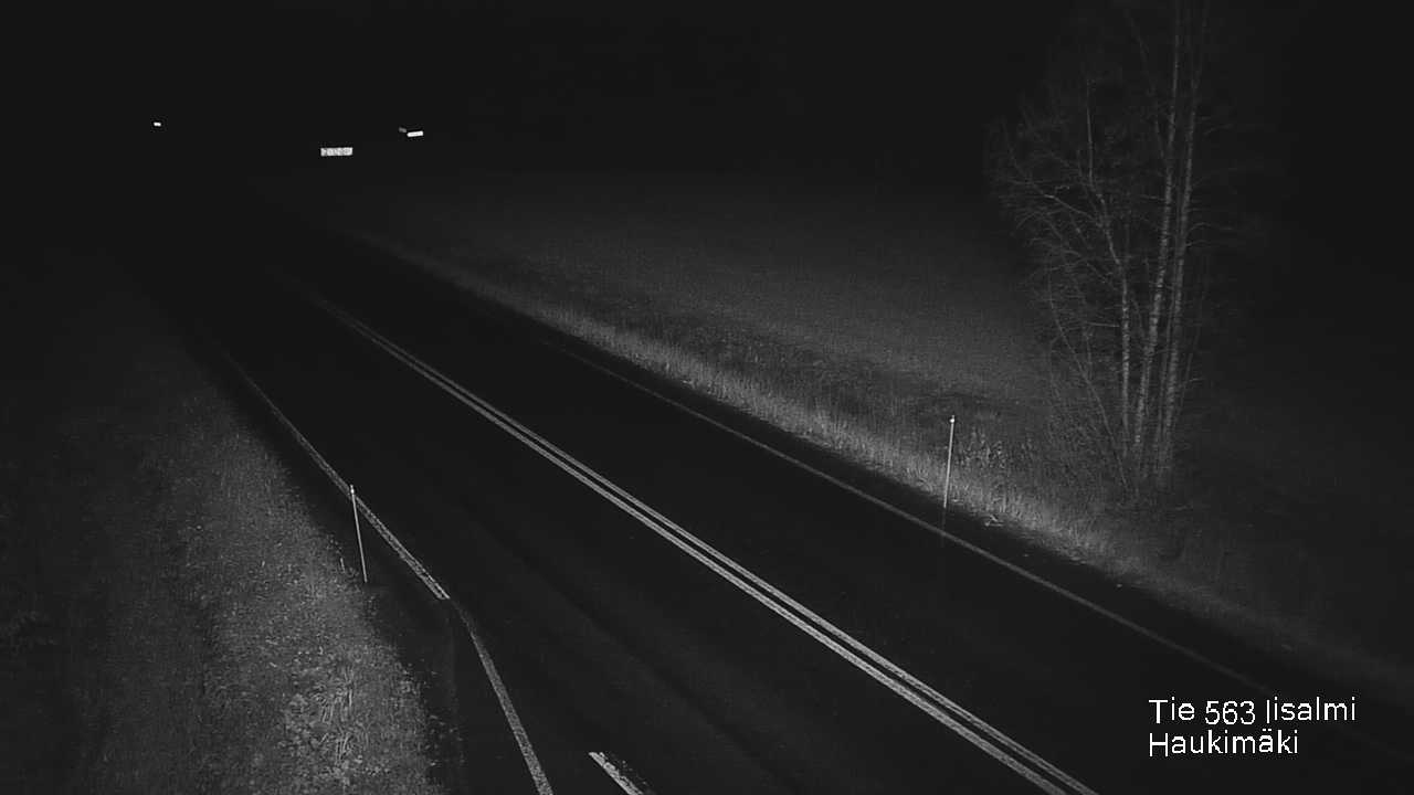 Weather Camera Image Väg 573 Iidensalmi, Haukimäki, Iisalmi, Pohjois-Savo