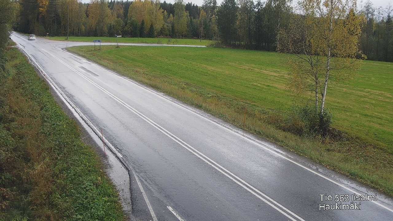 Weather Camera Image Väg 573 Iidensalmi, Haukimäki, Iisalmi, Pohjois-Savo