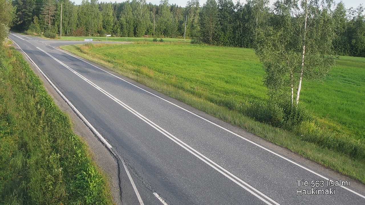Weather Camera Image Road 573 Iisalmi, Haukimäki, Iisalmi, Pohjois-Savo