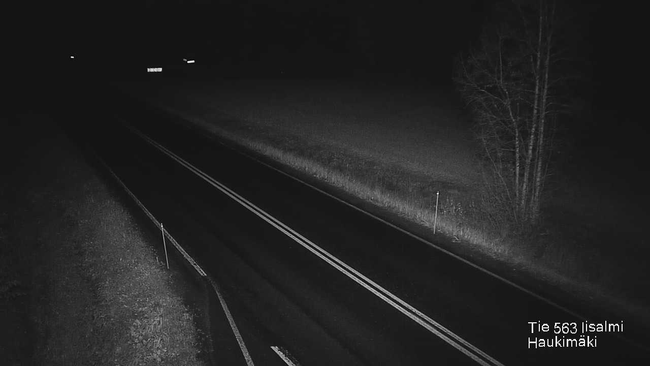 Weather Camera Image Väg 573 Iidensalmi, Haukimäki, Iisalmi, Pohjois-Savo