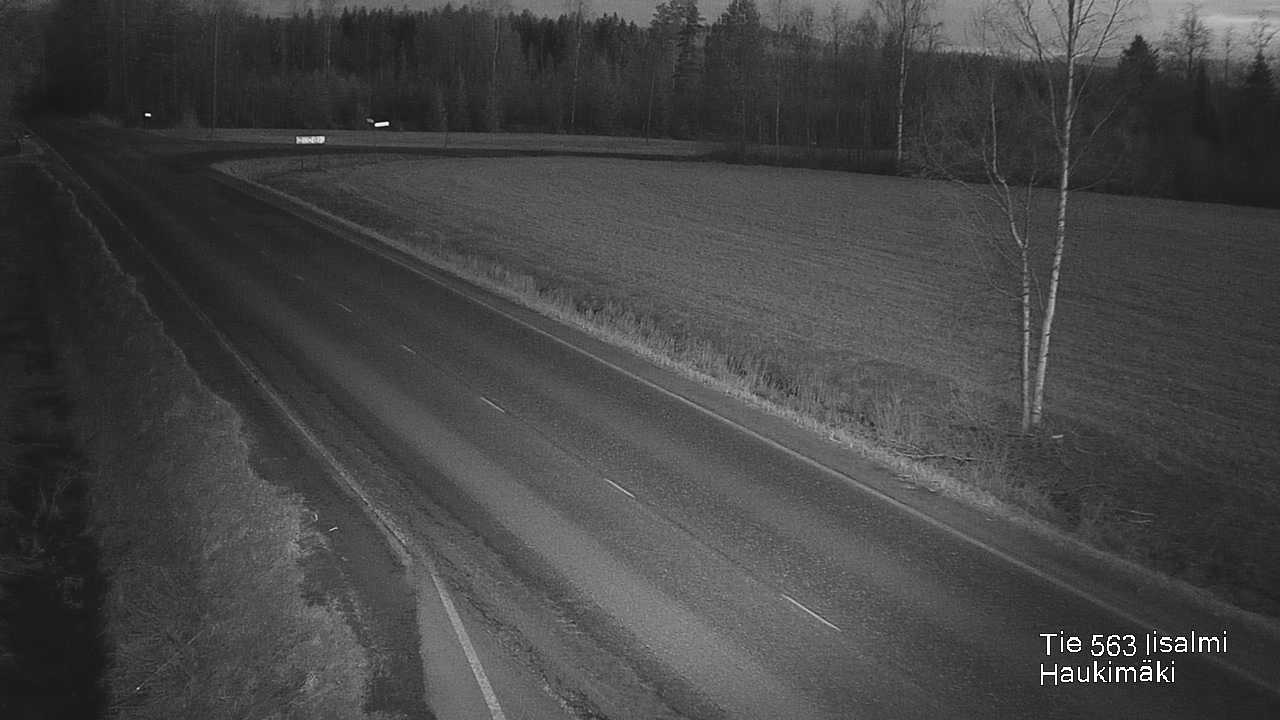 Weather Camera Image Road 573 Iisalmi, Haukimäki, Iisalmi, Pohjois-Savo