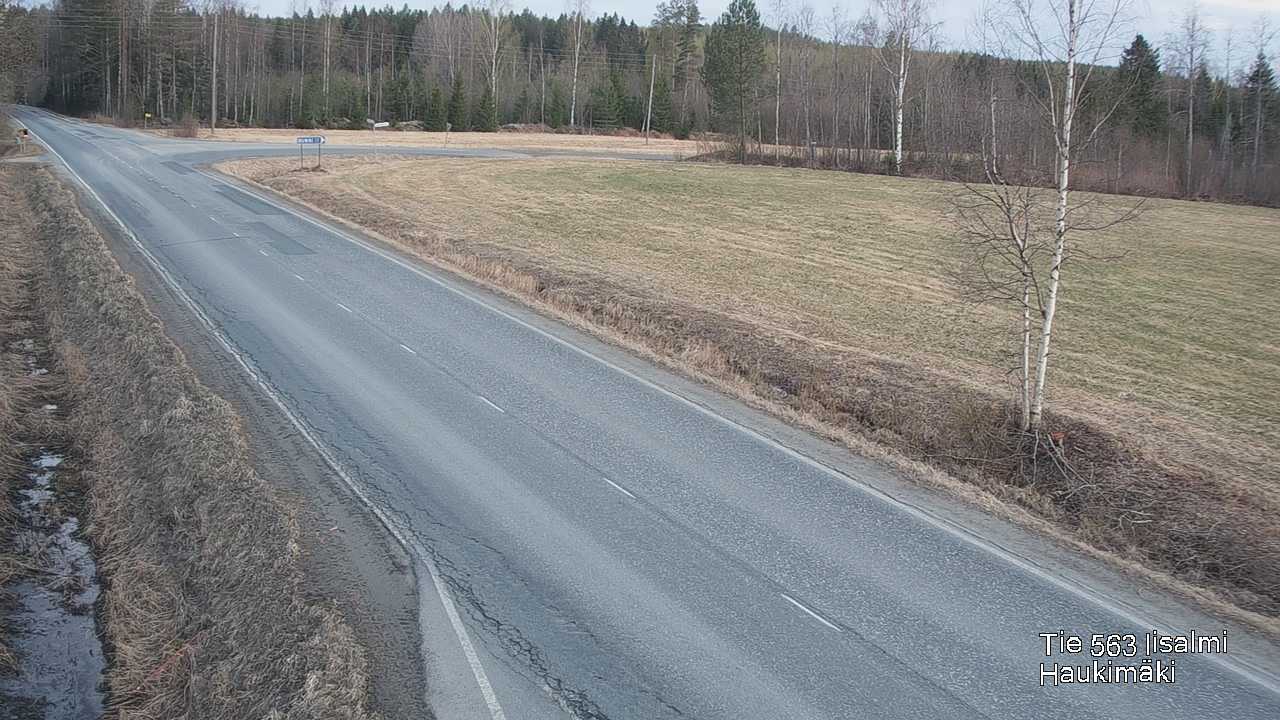 Weather Camera Image Road 573 Iisalmi, Haukimäki, Iisalmi, Pohjois-Savo