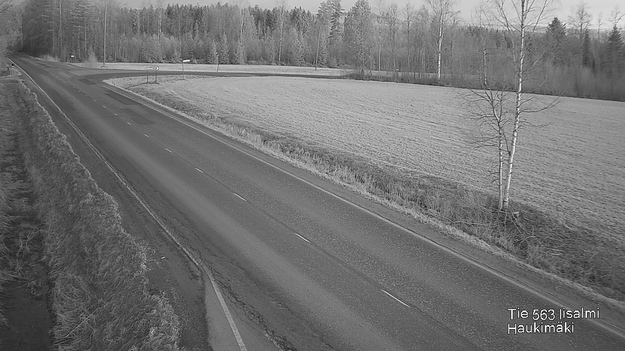Weather Camera Image Road 573 Iisalmi, Haukimäki, Iisalmi, Pohjois-Savo