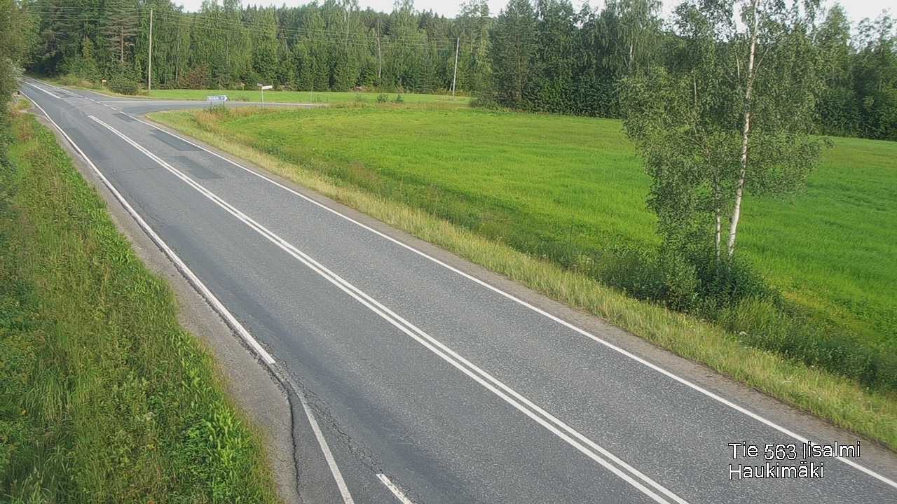 Weather Camera Image Road 573 Iisalmi, Haukimäki, Iisalmi, Pohjois-Savo