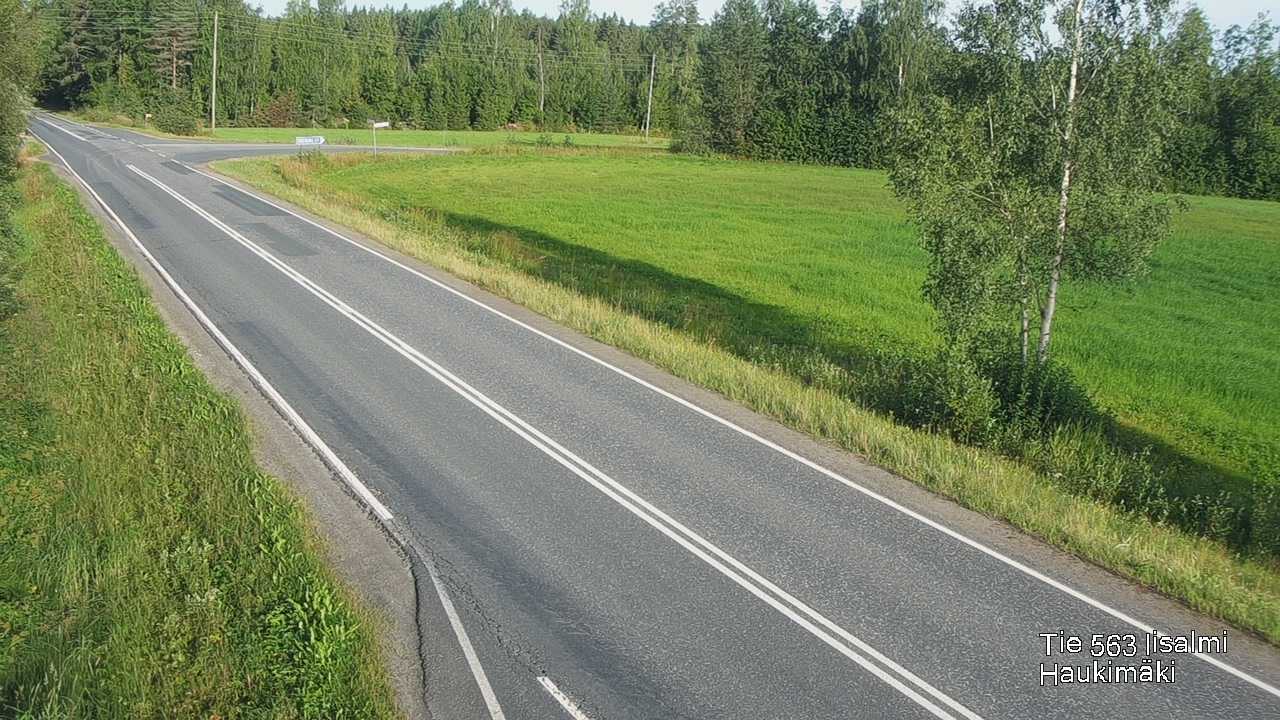 Weather Camera Image Road 573 Iisalmi, Haukimäki, Iisalmi, Pohjois-Savo