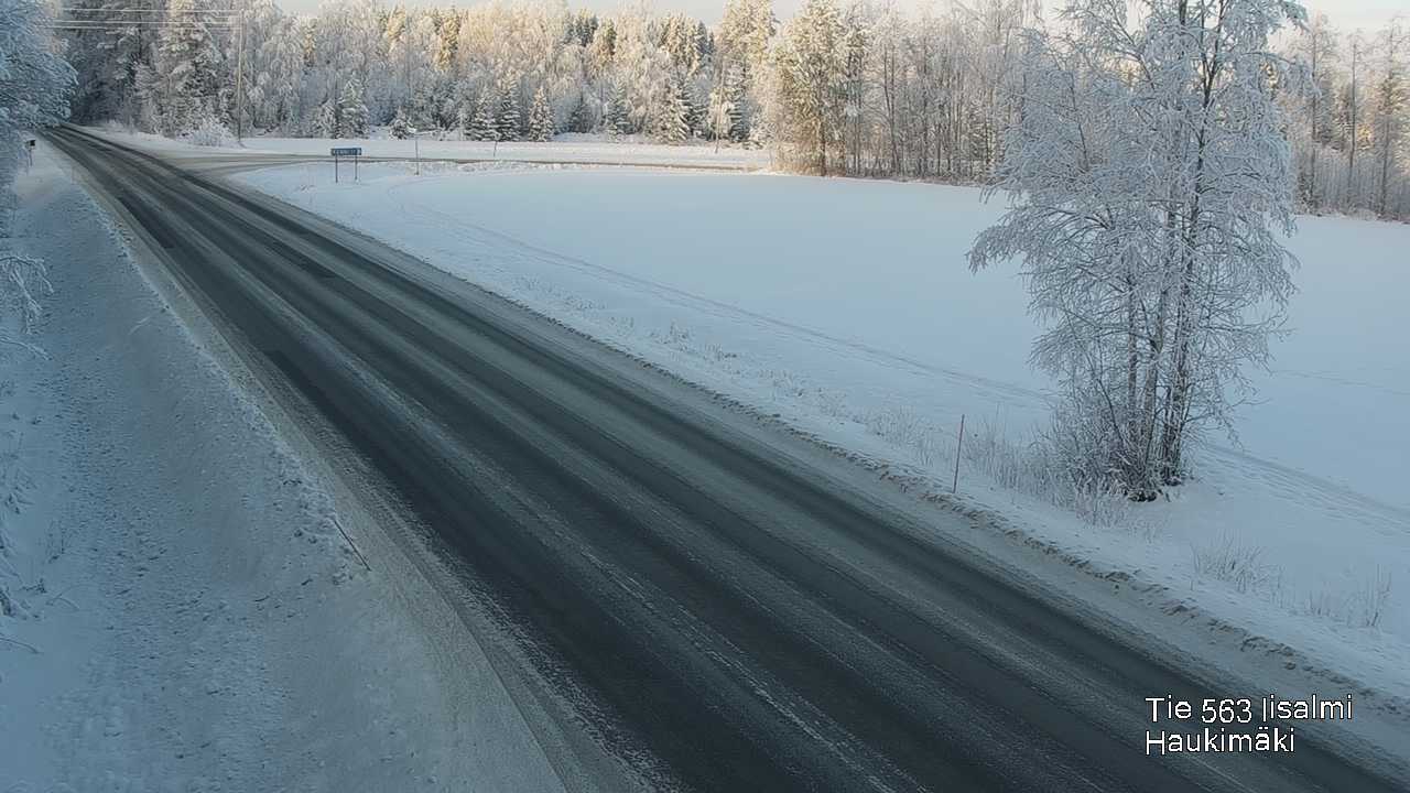 Weather Camera Image Road 573 Iisalmi, Haukimäki, Iisalmi, Pohjois-Savo