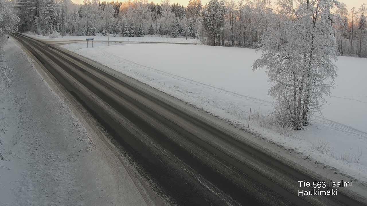 Weather Camera Image Road 573 Iisalmi, Haukimäki, Iisalmi, Pohjois-Savo