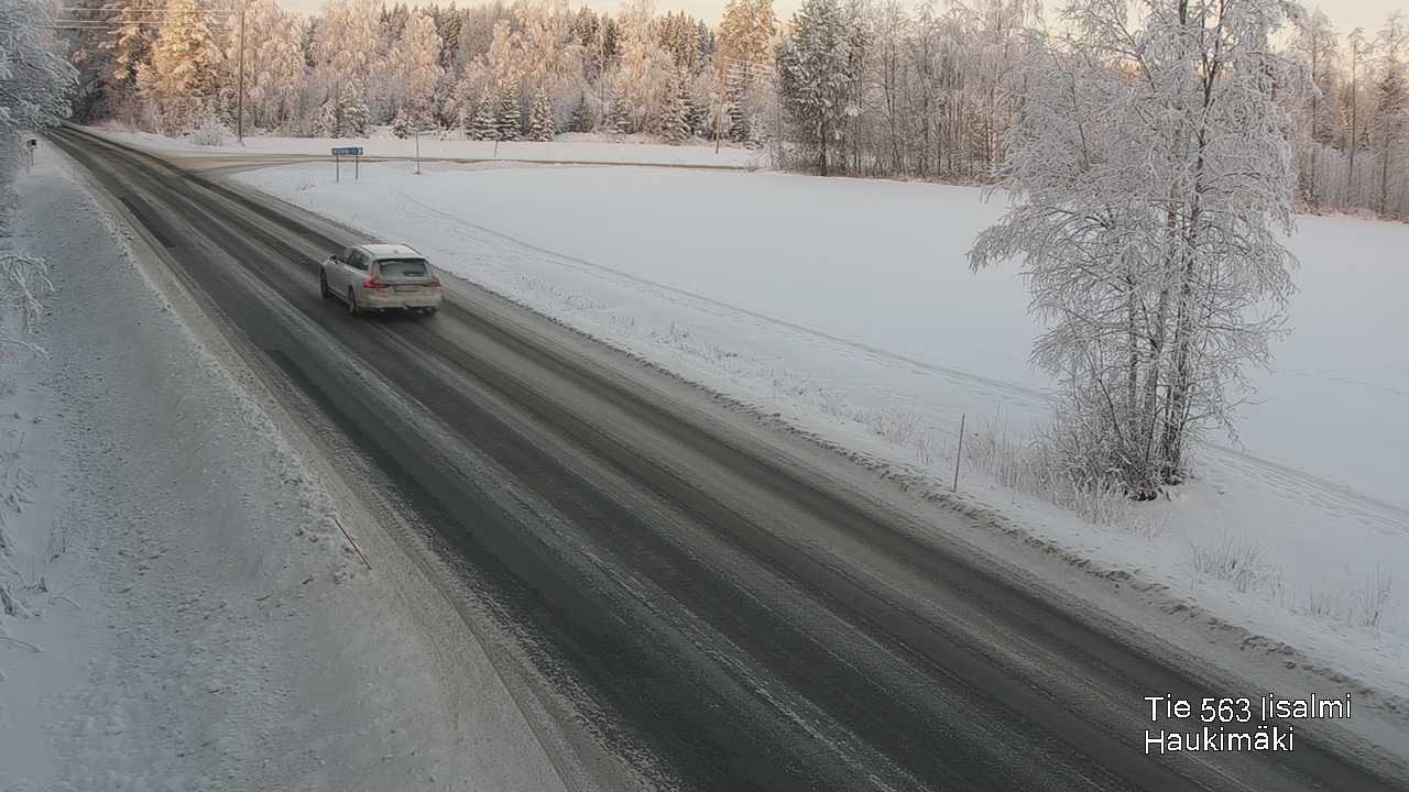 Weather Camera Image Road 573 Iisalmi, Haukimäki, Iisalmi, Pohjois-Savo