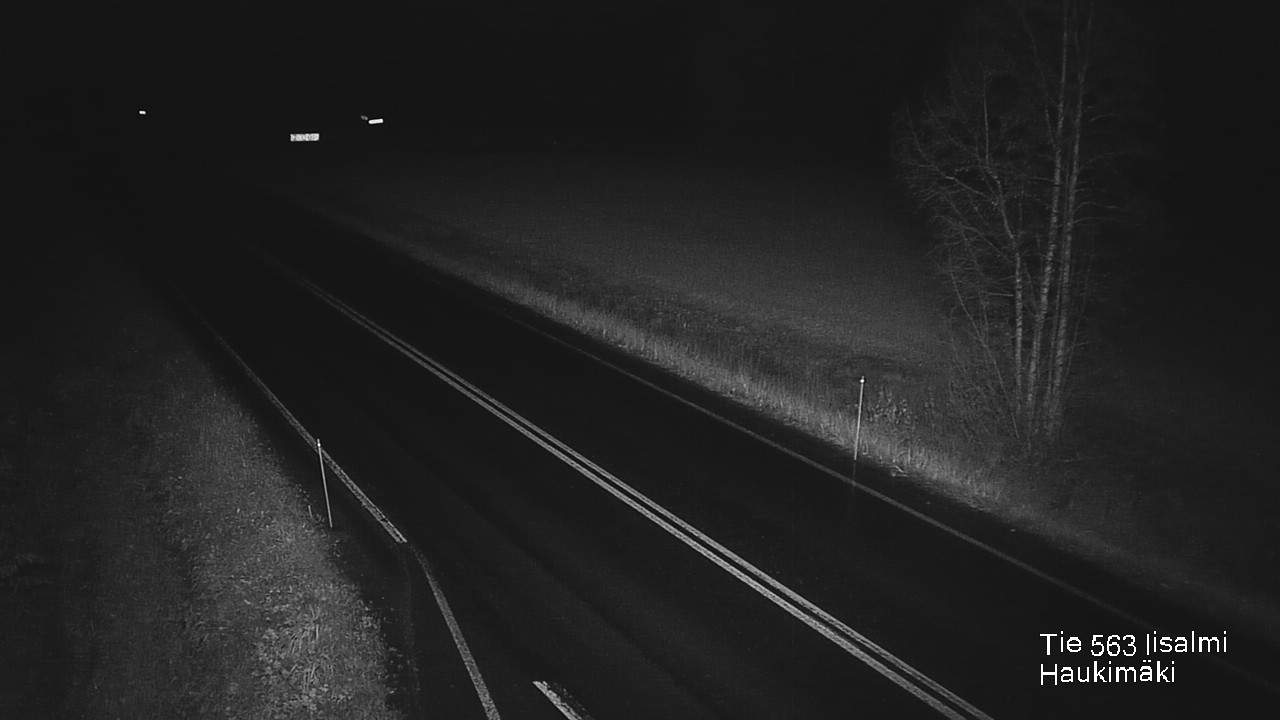 Weather Camera Image Väg 573 Iidensalmi, Haukimäki, Iisalmi, Pohjois-Savo