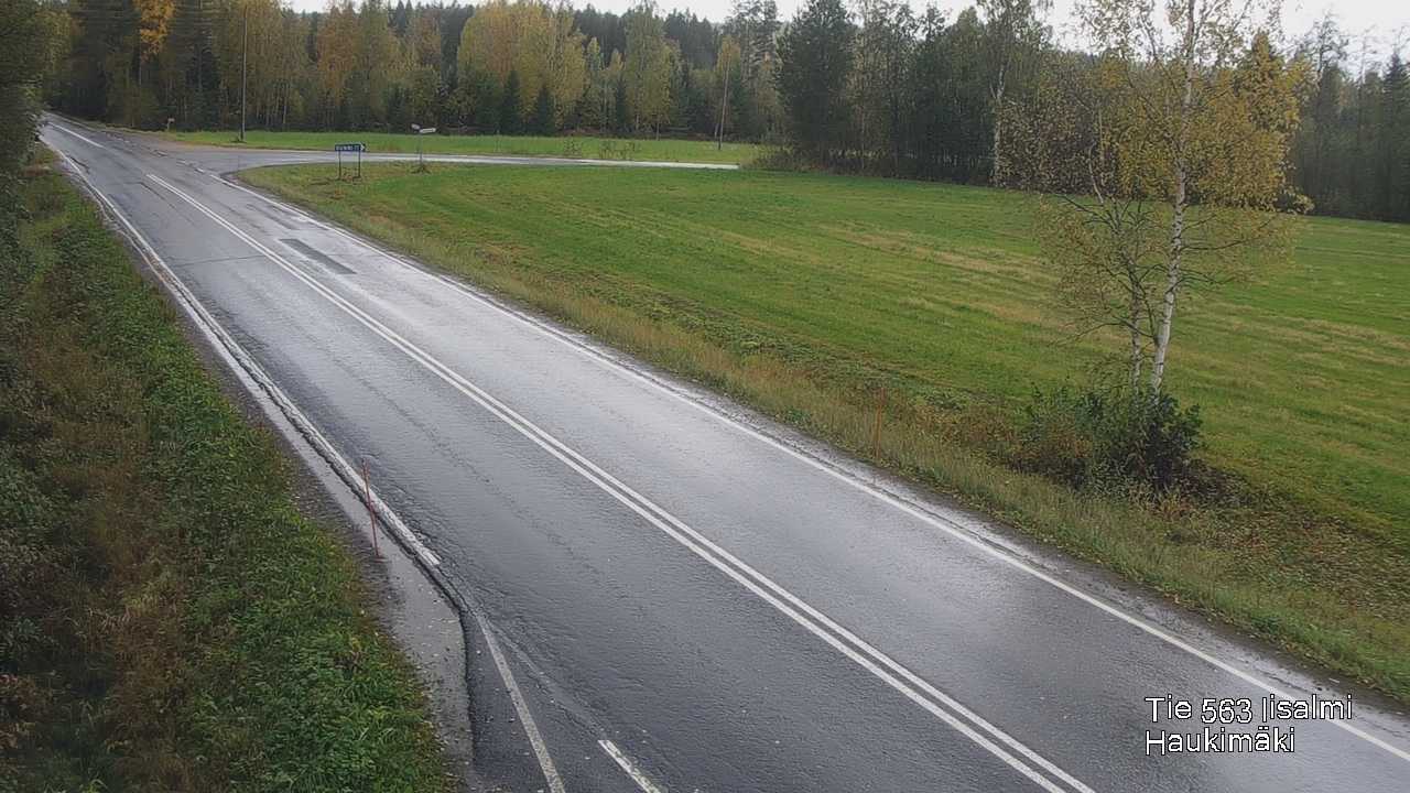Weather Camera Image Väg 573 Iidensalmi, Haukimäki, Iisalmi, Pohjois-Savo