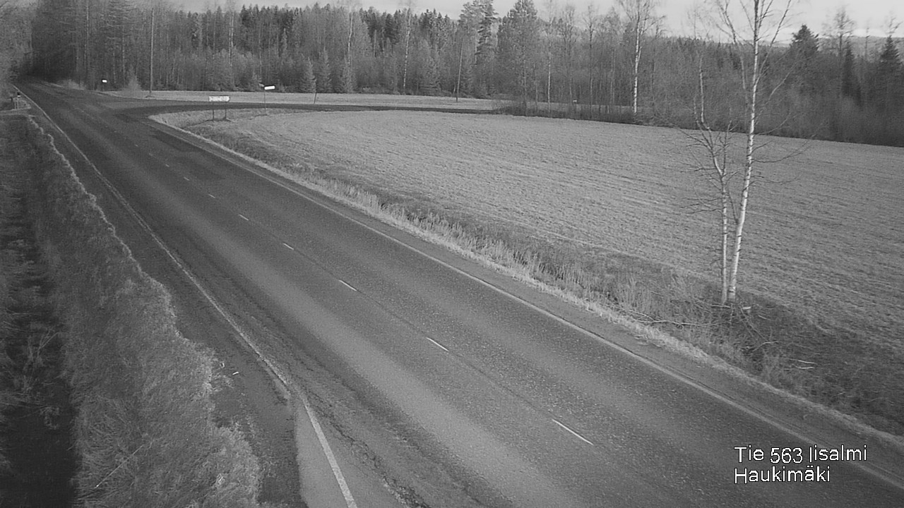 Weather Camera Image Road 573 Iisalmi, Haukimäki, Iisalmi, Pohjois-Savo