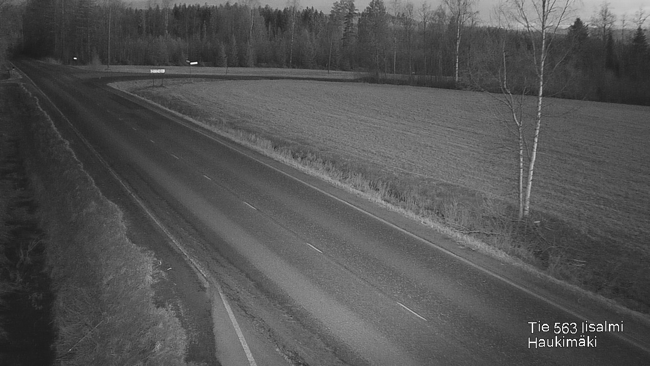 Weather Camera Image Road 573 Iisalmi, Haukimäki, Iisalmi, Pohjois-Savo