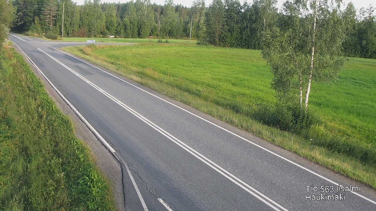 Weather Camera Image Road 573 Iisalmi, Haukimäki, Iisalmi, Pohjois-Savo
