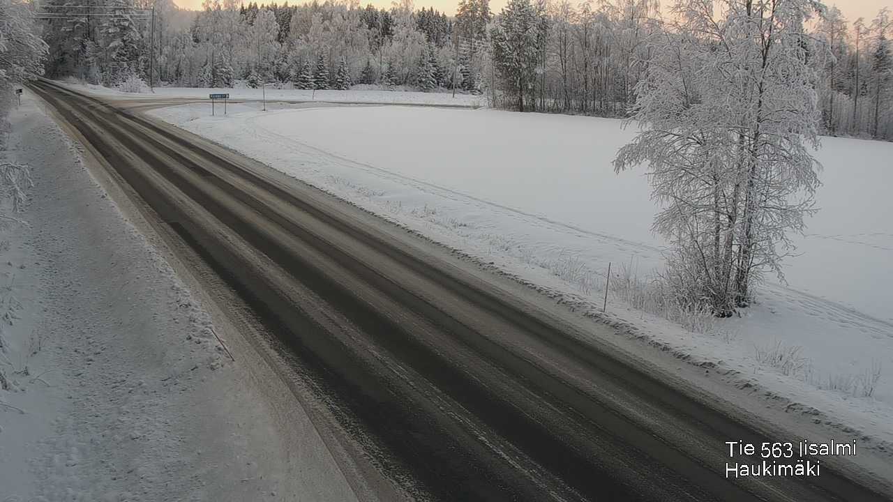 Weather Camera Image Road 573 Iisalmi, Haukimäki, Iisalmi, Pohjois-Savo