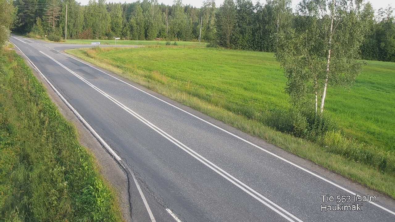Weather Camera Image Road 573 Iisalmi, Haukimäki, Iisalmi, Pohjois-Savo