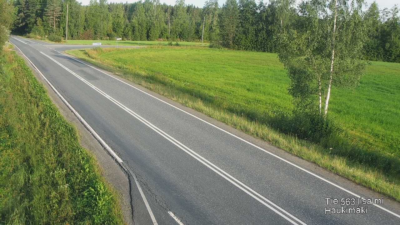 Weather Camera Image Road 573 Iisalmi, Haukimäki, Iisalmi, Pohjois-Savo