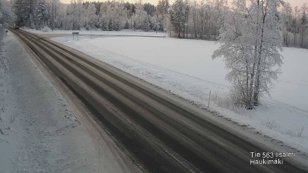 Weather Camera Image Road 573 Iisalmi, Haukimäki, Iisalmi, Pohjois-Savo