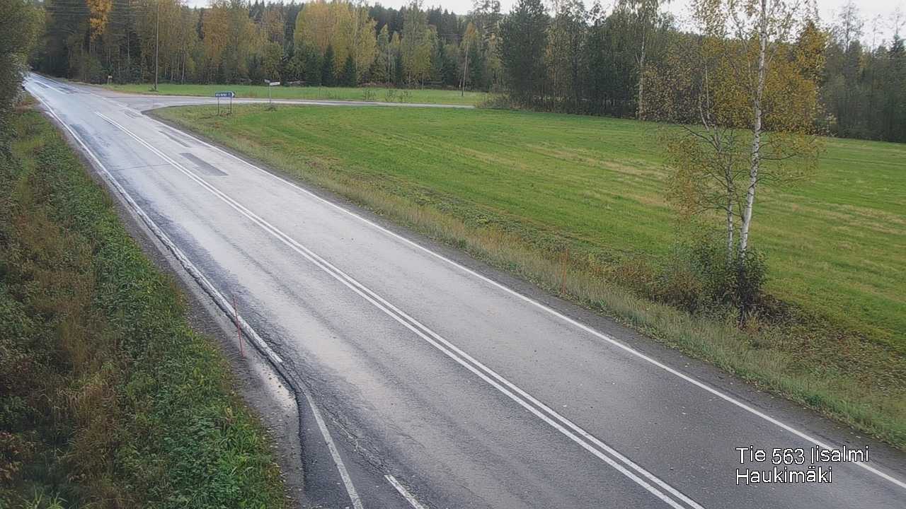 Weather Camera Image Väg 573 Iidensalmi, Haukimäki, Iisalmi, Pohjois-Savo