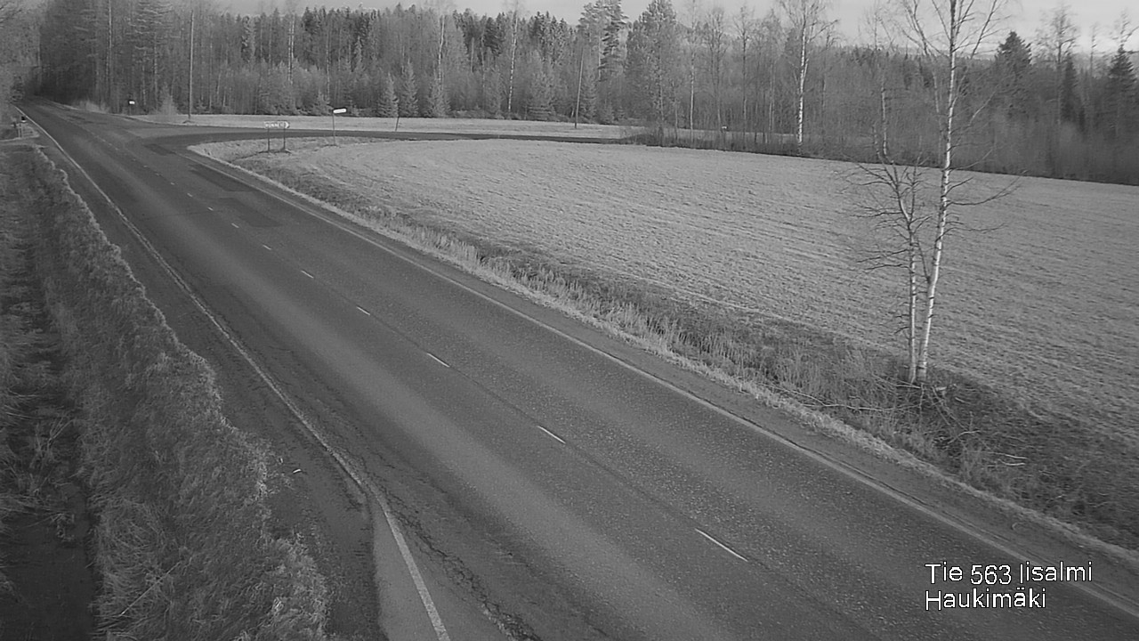 Weather Camera Image Road 573 Iisalmi, Haukimäki, Iisalmi, Pohjois-Savo