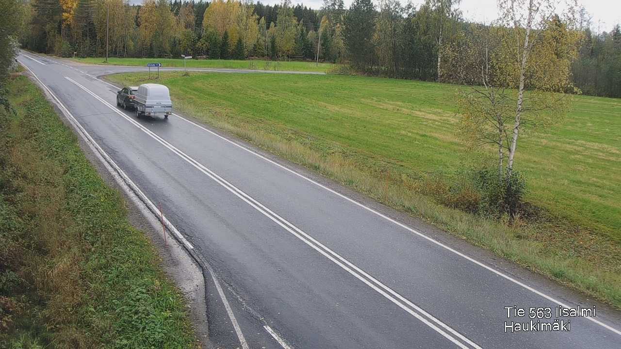 Weather Camera Image Väg 573 Iidensalmi, Haukimäki, Iisalmi, Pohjois-Savo