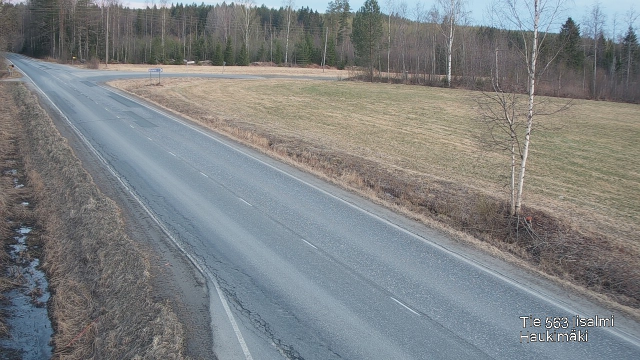 Weather Camera Image Road 573 Iisalmi, Haukimäki, Iisalmi, Pohjois-Savo