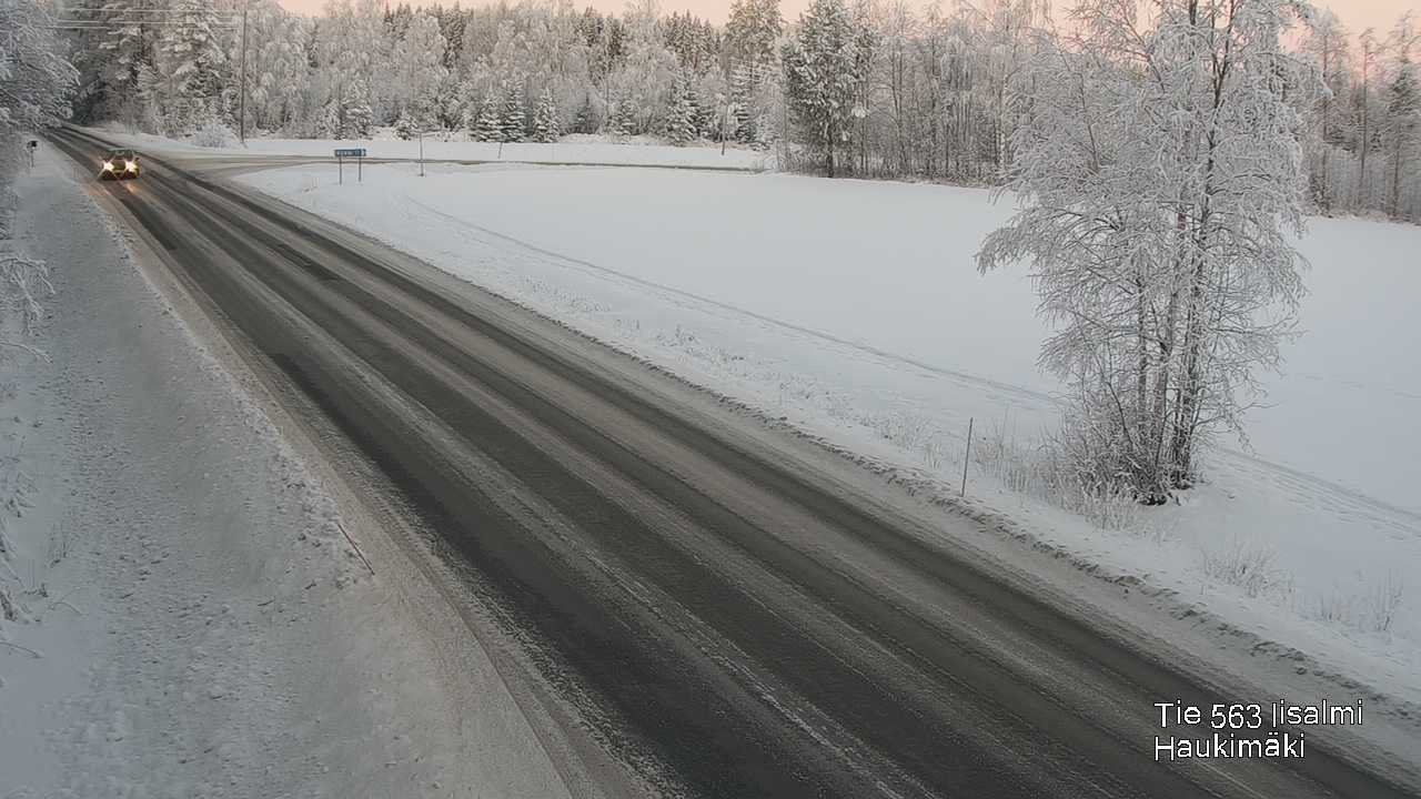 Weather Camera Image Road 573 Iisalmi, Haukimäki, Iisalmi, Pohjois-Savo