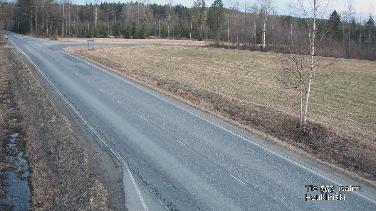 Weather Camera Image Road 573 Iisalmi, Haukimäki, Iisalmi, Pohjois-Savo
