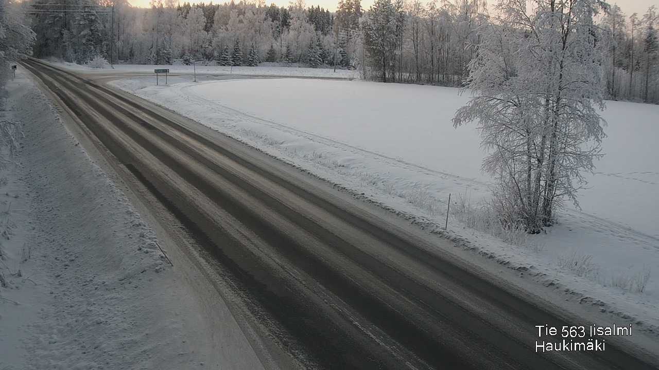 Weather Camera Image Road 573 Iisalmi, Haukimäki, Iisalmi, Pohjois-Savo