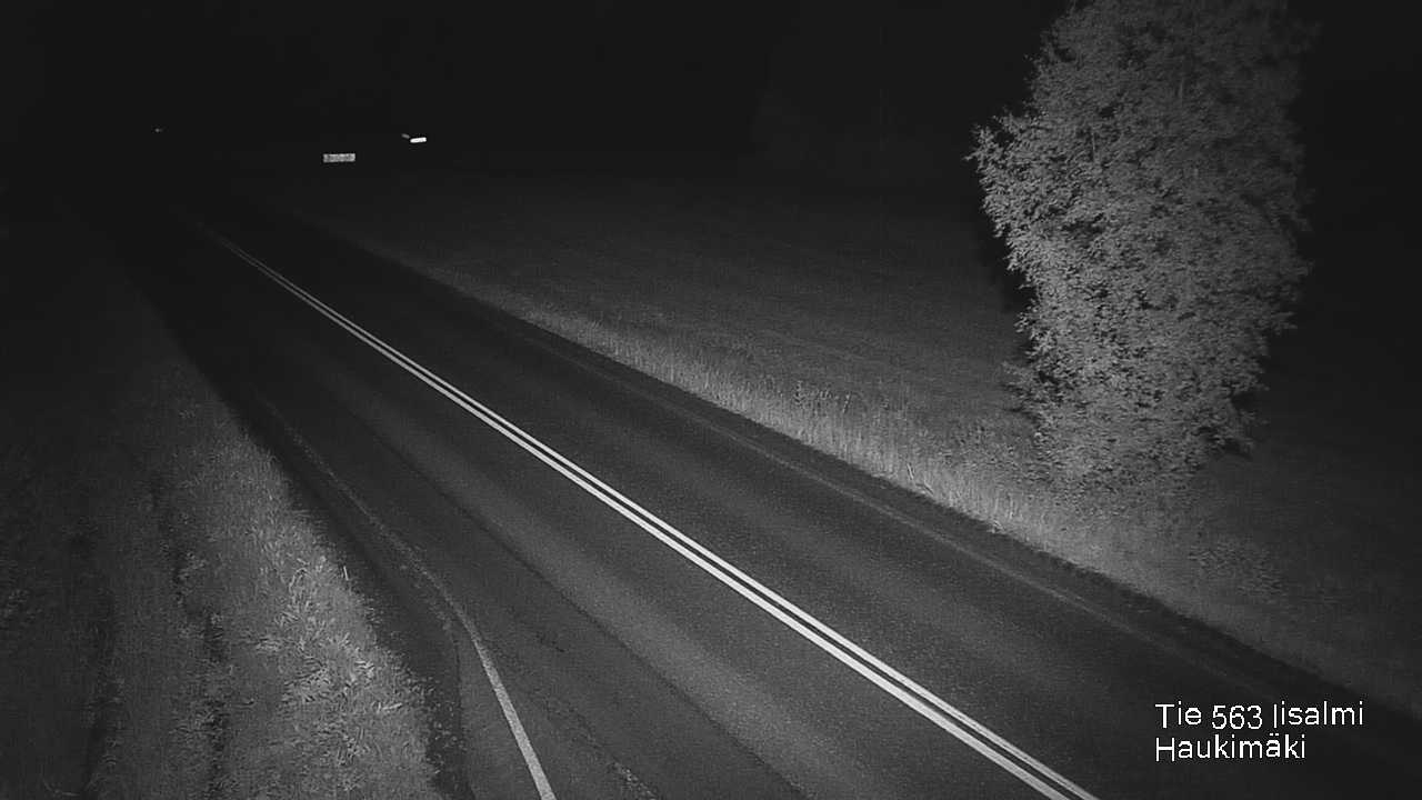 Weather Camera Image Väg 573 Iidensalmi, Haukimäki, Iisalmi, Pohjois-Savo