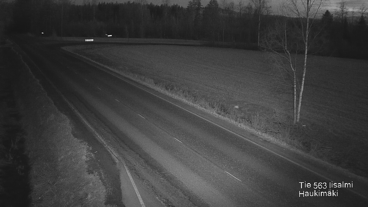 Weather Camera Image Road 573 Iisalmi, Haukimäki, Iisalmi, Pohjois-Savo