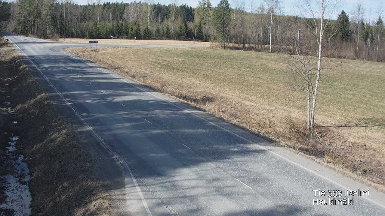 Weather Camera Image Road 573 Iisalmi, Haukimäki, Iisalmi, Pohjois-Savo