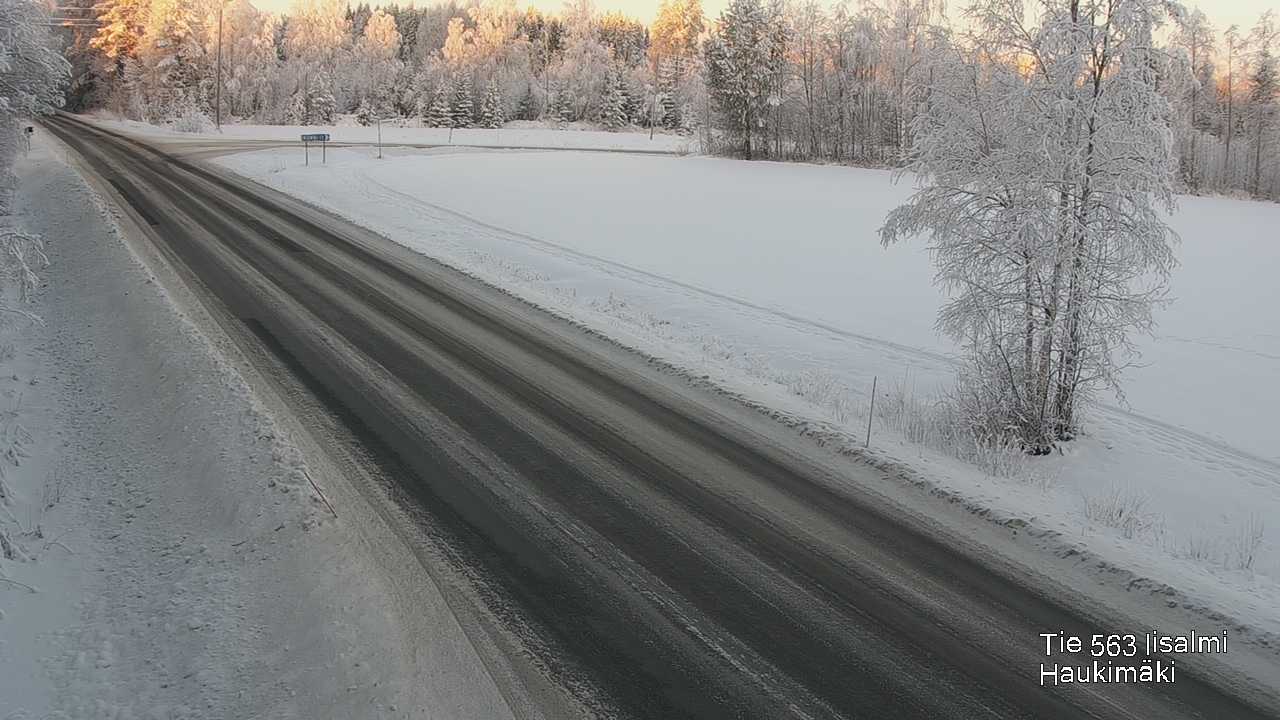 Weather Camera Image Road 573 Iisalmi, Haukimäki, Iisalmi, Pohjois-Savo