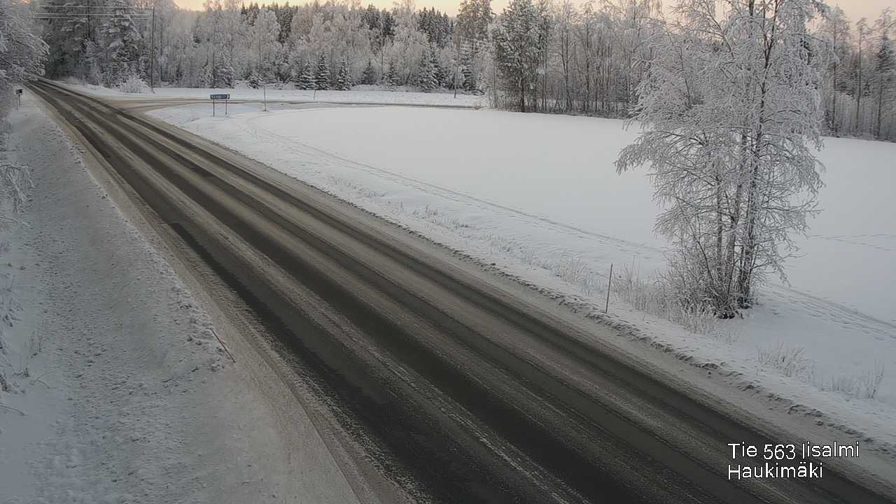 Weather Camera Image Road 573 Iisalmi, Haukimäki, Iisalmi, Pohjois-Savo