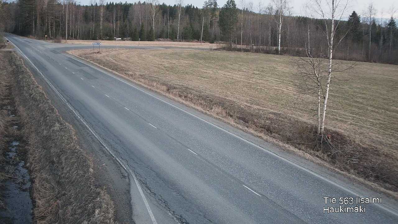 Weather Camera Image Road 573 Iisalmi, Haukimäki, Iisalmi, Pohjois-Savo