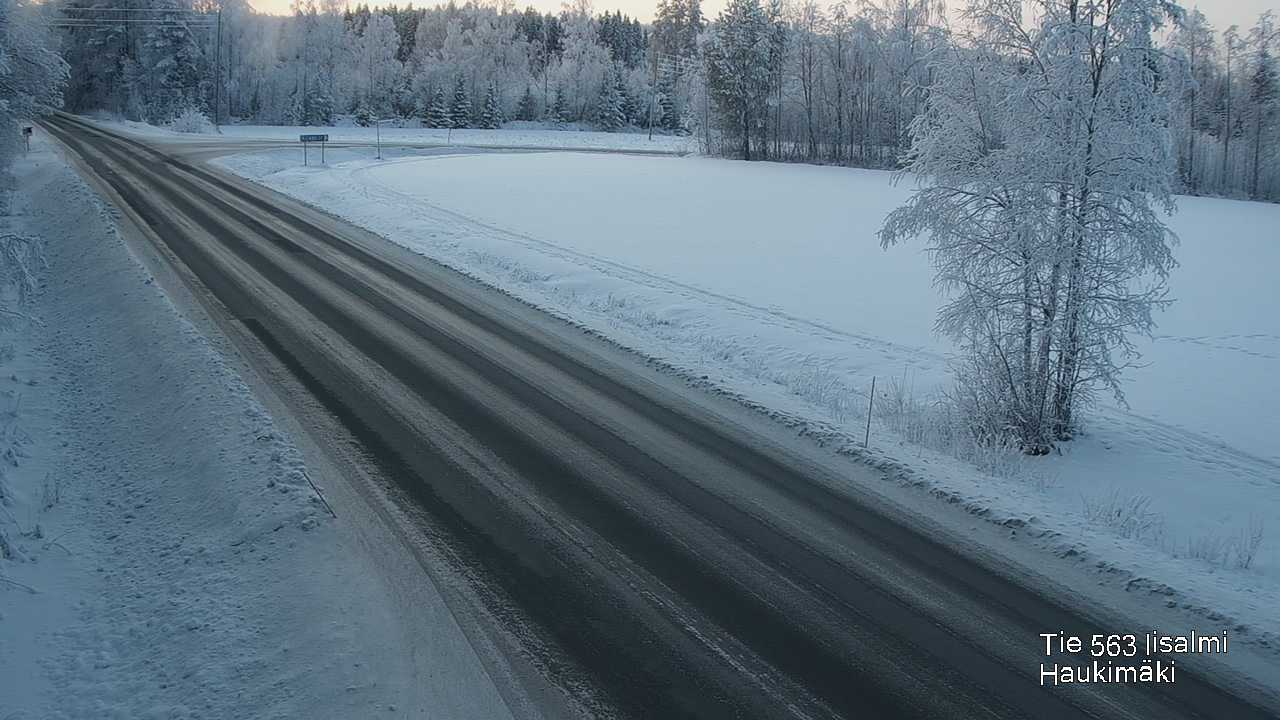 Weather Camera Image Road 573 Iisalmi, Haukimäki, Iisalmi, Pohjois-Savo