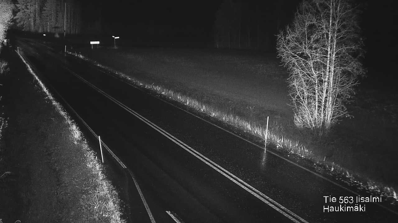 Weather Camera Image Väg 573 Iidensalmi, Haukimäki, Iisalmi, Pohjois-Savo