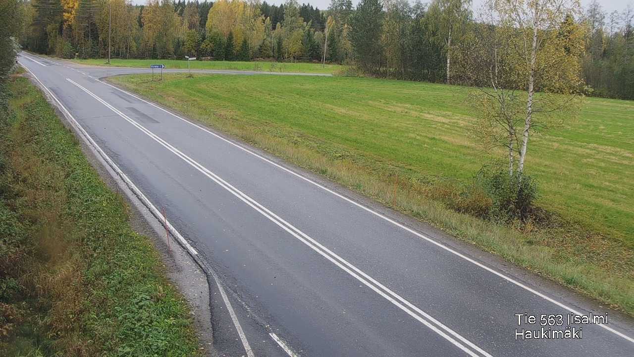 Weather Camera Image Väg 573 Iidensalmi, Haukimäki, Iisalmi, Pohjois-Savo