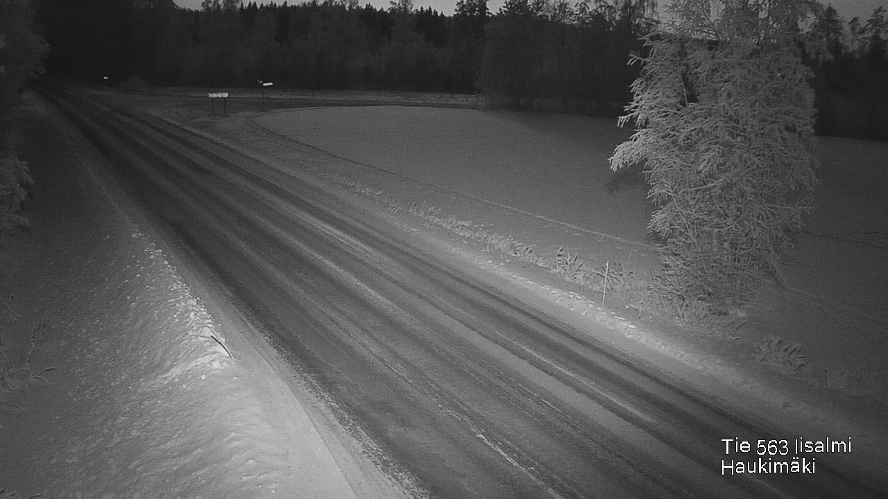 Weather Camera Image Road 573 Iisalmi, Haukimäki, Iisalmi, Pohjois-Savo