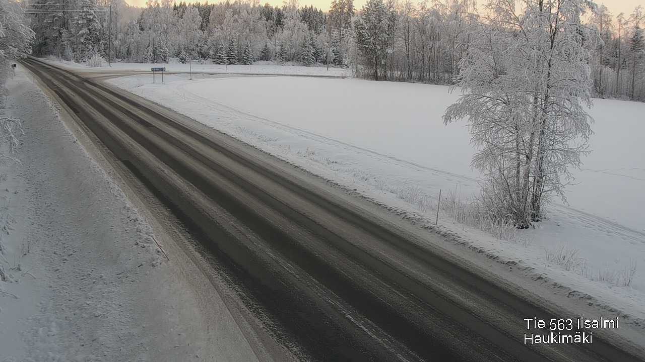 Weather Camera Image Road 573 Iisalmi, Haukimäki, Iisalmi, Pohjois-Savo