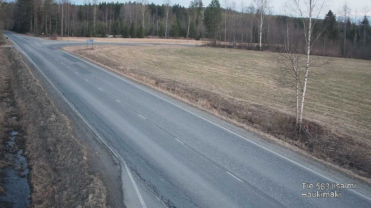 Weather Camera Image Road 573 Iisalmi, Haukimäki, Iisalmi, Pohjois-Savo