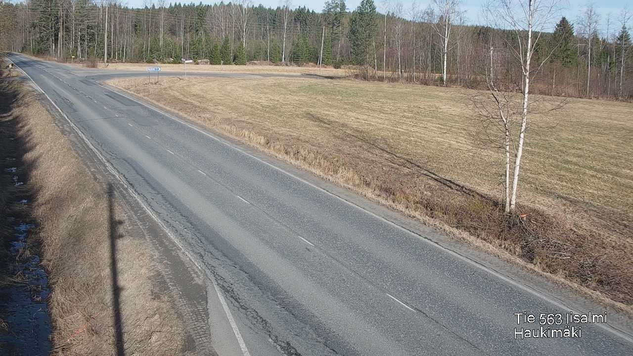 Kelikamerat Kuva Tie 573 Iisalmi, Haukimäki, Iisalmi, Pohjois-Savo