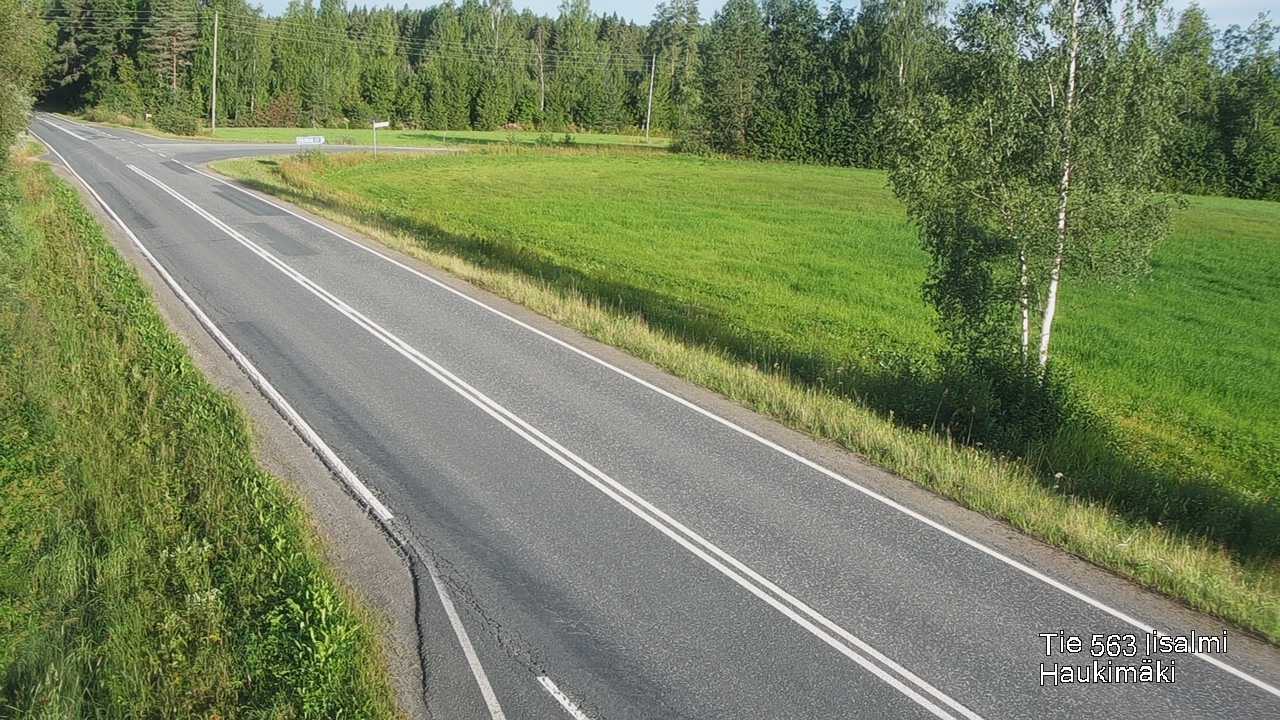 Weather Camera Image Road 573 Iisalmi, Haukimäki, Iisalmi, Pohjois-Savo