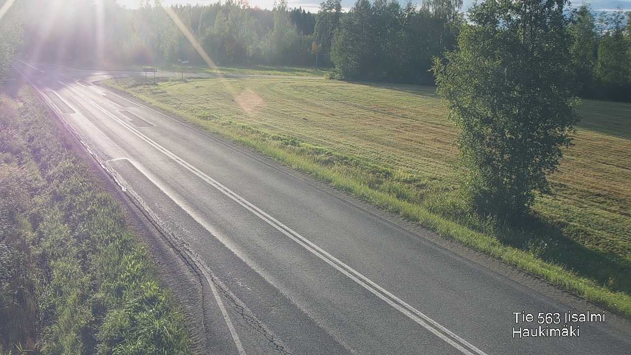 Weather Camera Image Road 573 Iisalmi, Haukimäki, Iisalmi, Pohjois-Savo