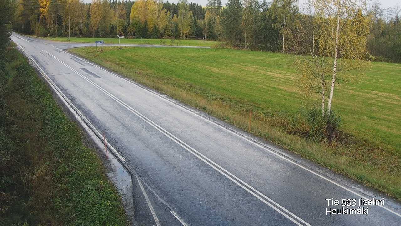 Weather Camera Image Väg 573 Iidensalmi, Haukimäki, Iisalmi, Pohjois-Savo