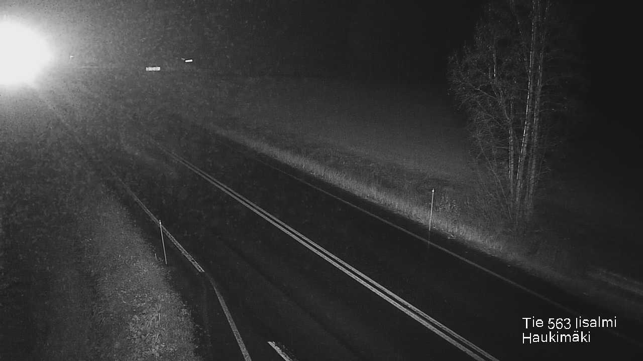 Weather Camera Image Väg 573 Iidensalmi, Haukimäki, Iisalmi, Pohjois-Savo